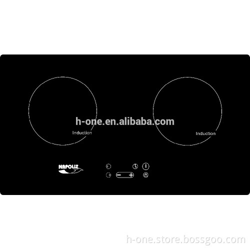 Vietnam style double burner 4000W induction cooker range